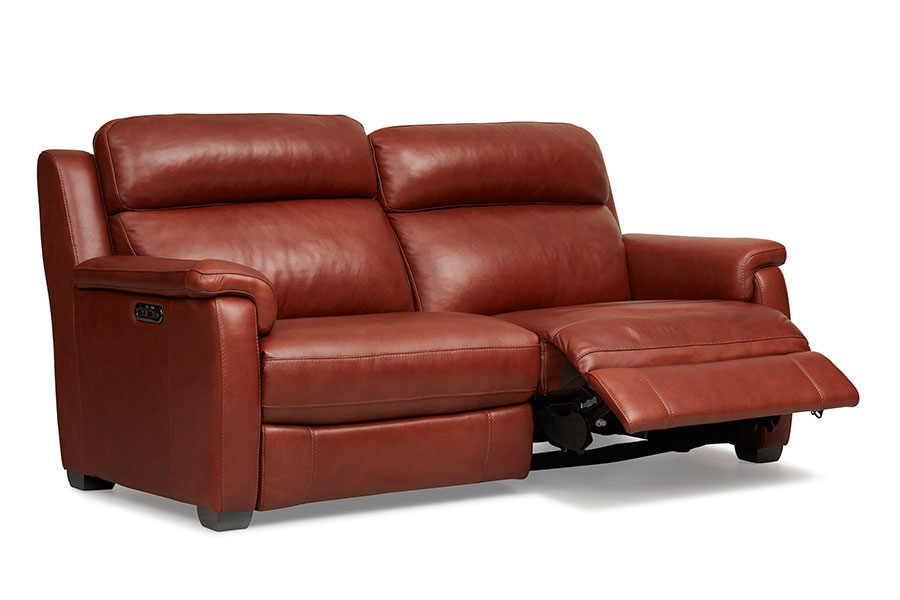 Lederland Adari Leather Relaxing Couch With High Back - High Back Leather Sofa Bed Lederland Adari Leather Relaxing Couch With High Back - High Back Leather Sofa Bed