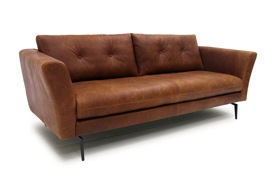lederland astoria | romantische leren bank