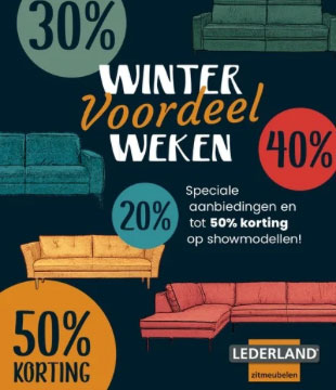 Wintersale bij Lederland