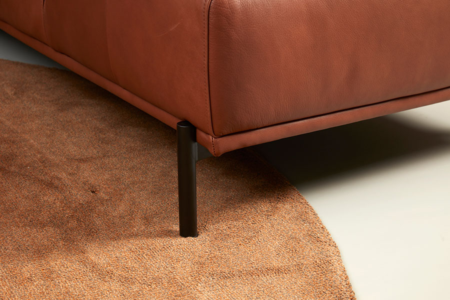 Lederland Cai | Strak model met rondere vormen