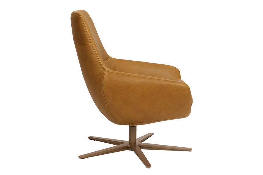 Mordrin Malen spel Lederland Gibson | Leren draaifauteuil