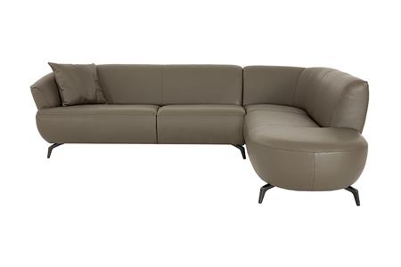  - Leather corner couch , Model Mila
