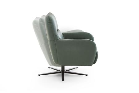  - Leather armchair , Model Ponti