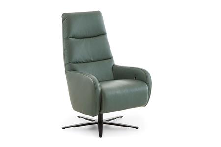  - Leren fauteuil , Model Ponti