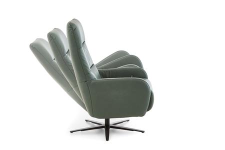  - Leather armchair , Model Ponti