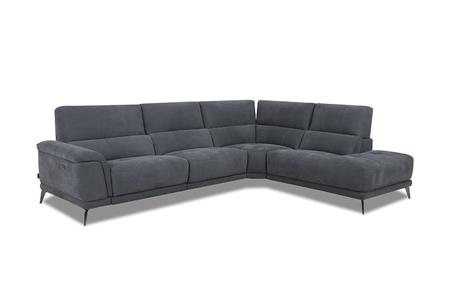  - Leather corner couch , Model Arani