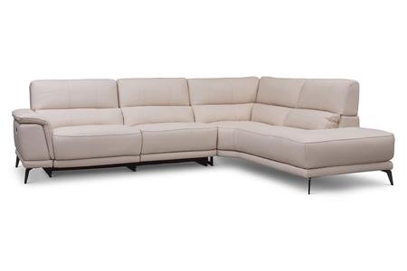  - Leather corner couch , Model Arani