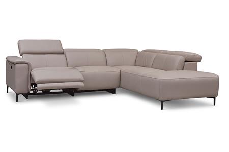  - Leren hoekbank , Model Ayora