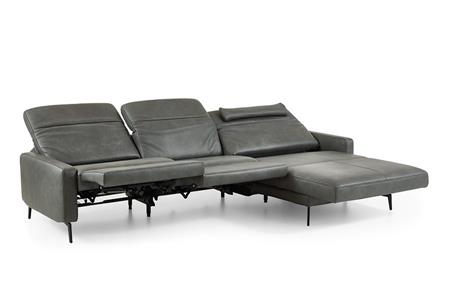  - Leren bankstel , Model Hein