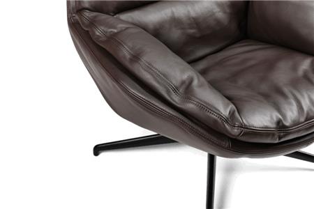  - Leather armchair , Model Cosy