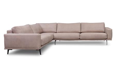  - Leather corner couch , Model Couper