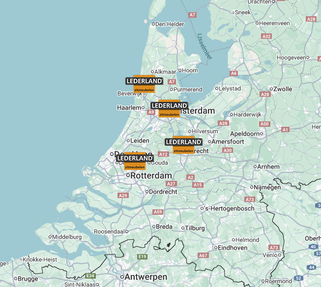 Bezoek Lederland in Amsterdam, Beverwijk, Rotterdam en Utrecht