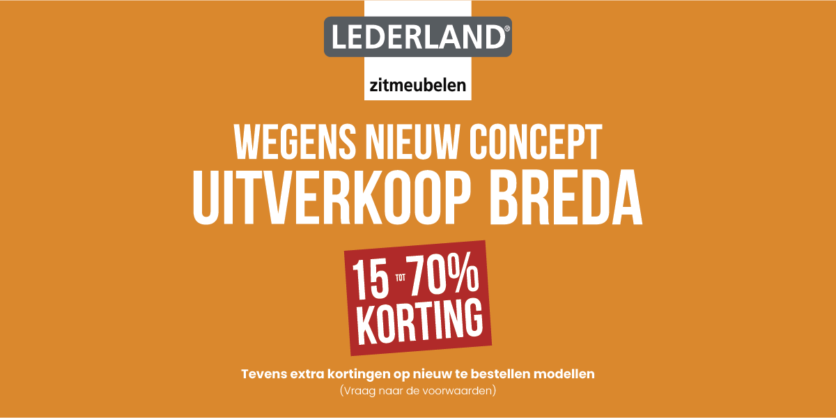 Uitverkoop Lederland Breda