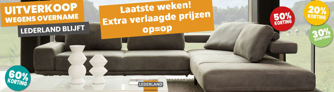 Uitverkoop Lederland Rotterdam wegens overname