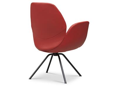 Lederland BEVERWIJK Showroommodel Garry | 6x eetkamerstoelen draaibaar