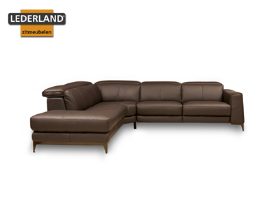 Lederland ROTTERDAM Showroommodel Hoekopstelling Archie incl. 1 elektr. relax