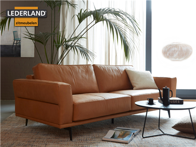 Lederland UTRECHT Showroommodel 3 zitbank Cardiff