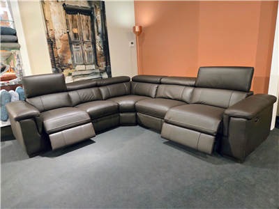 Lederland UTRECHT Showroommodel Hoekopstelling Atlantis