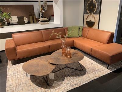 Lederland UTRECHT Showroommodel Chiel hoekopstelling +/- 314 x 240cm